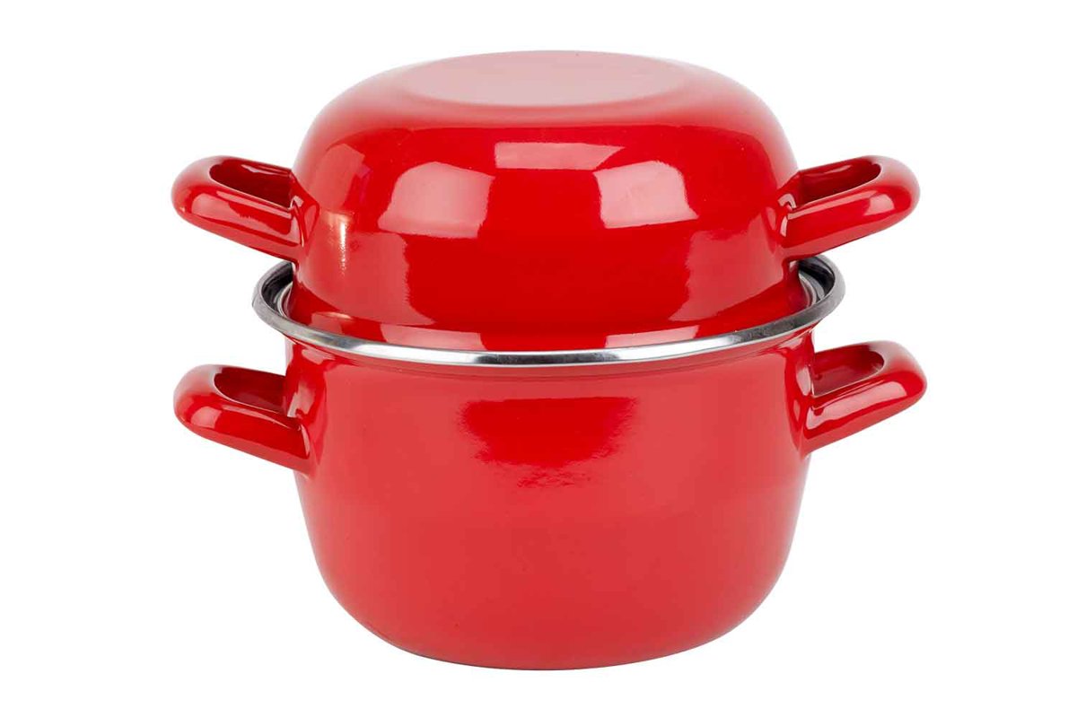 Casserole à moules 18cm/1,2Kg - Rouge